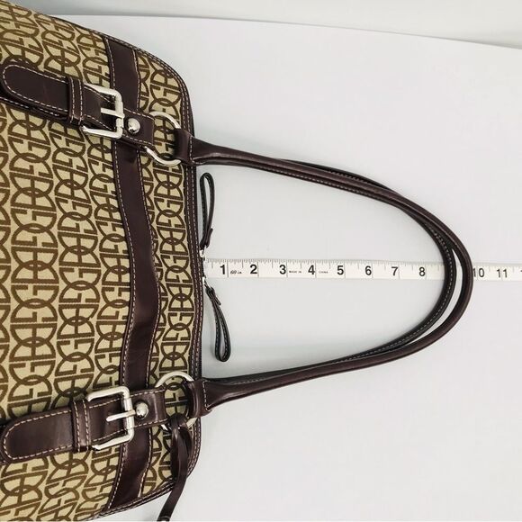 Giani Bernini Dome Buckle Handles Satchel Shoulder Bag Vintage Y2K - Picture 12 of 14